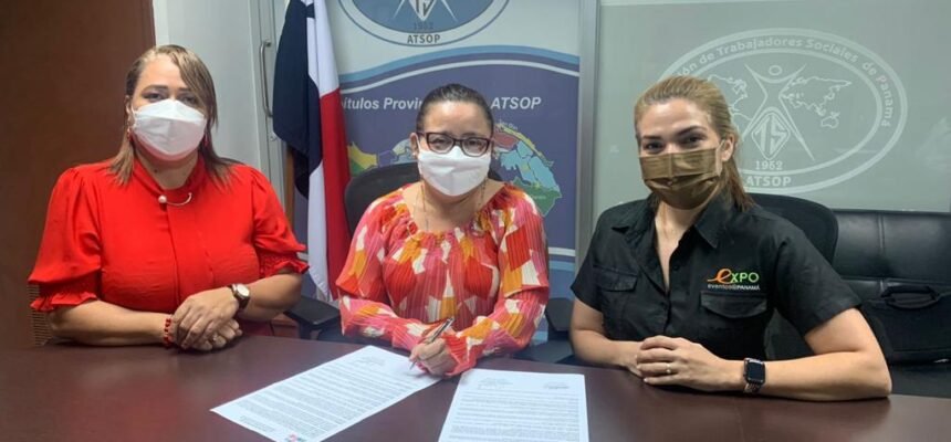 La Asociación de Trabajadores Sociales de Panamá y Feria del Bebé firman convenio de colaboración